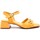 Zapatos Mujer Sandalias Marlinna 27205 Amarillo