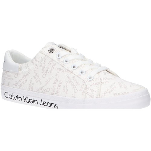 Zapatos Mujer Deportivas Moda Calvin Klein Jeans YW0YW006570K6 LOW PROFILE Blanco