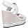Zapatos Mujer Sandalias Calvin Klein Jeans YW0YW00572YAF WEDGE Blanco