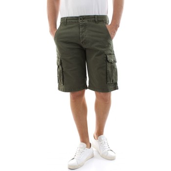 textil Hombre Shorts / Bermudas Bomboogie BMFATH T GBT-34 OLIVE GREEN Verde