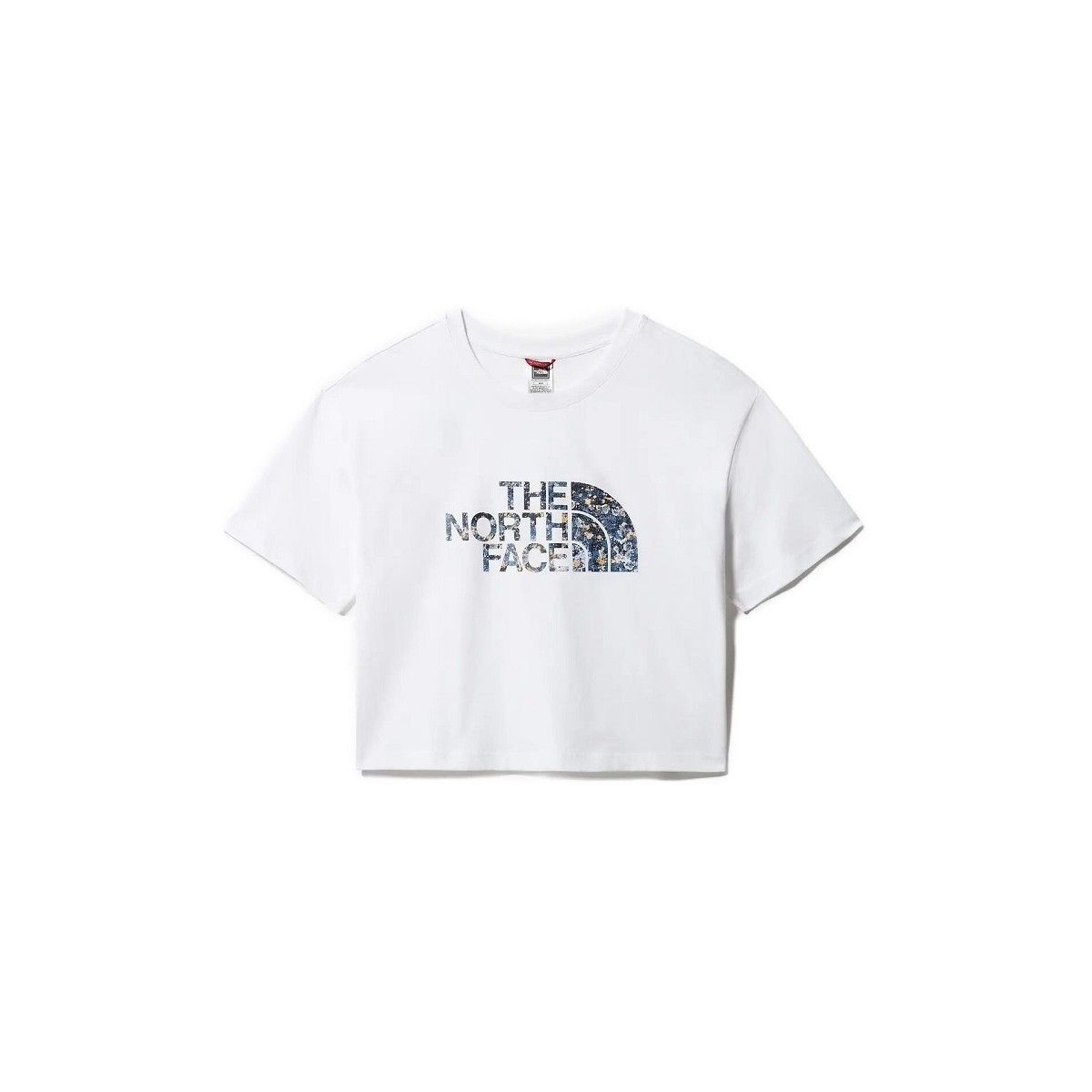 textil Mujer Tops y Camisetas The North Face W CROPPED EASY TEE Blanco
