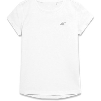 textil Niña Camisetas manga corta 4F JTSD001 Blanco