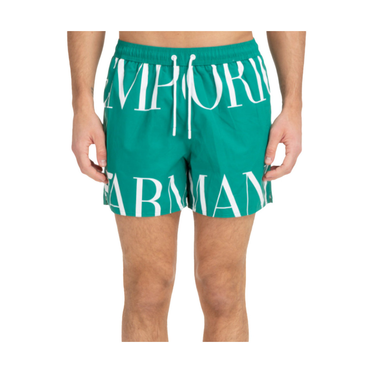 textil Hombre Bañadores Emporio Armani Logo original Verde