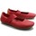 Zapatos Mujer Bailarinas-manoletinas Clarks Graffiti Cool Rojo