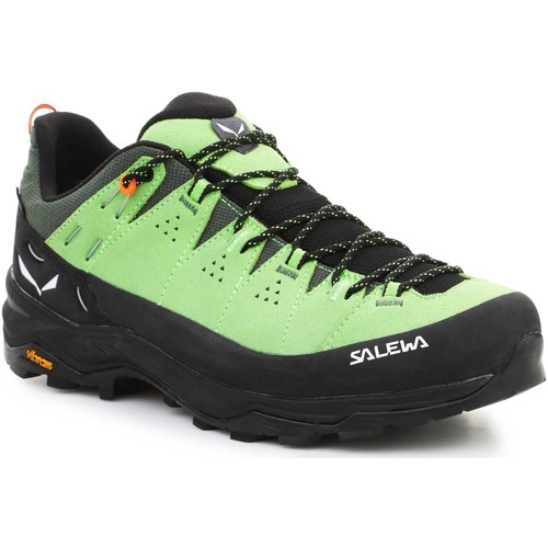 Zapatos Hombre Senderismo Salewa Alp Trainer 2 Gore-Tex® Men's Shoe 61400-5660 Verde