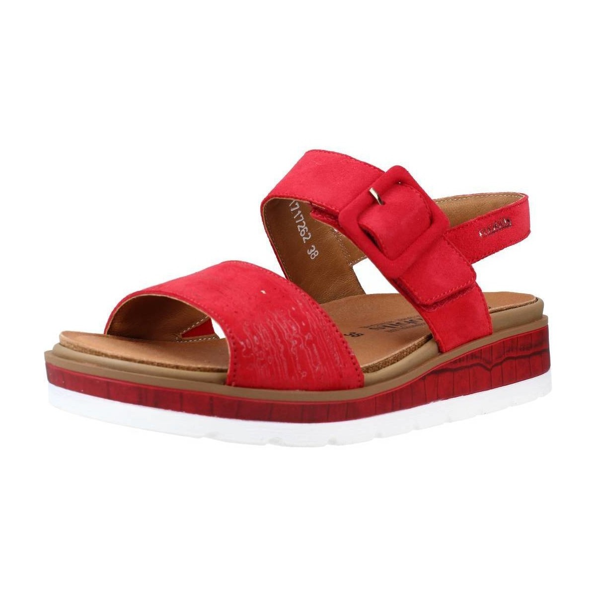 Zapatos Mujer Sandalias Mobils MELYSA GRECO Rojo