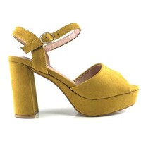Zapatos Mujer Zapatos de tacón Zapateos SANDALIA NATACHA Amarillo
