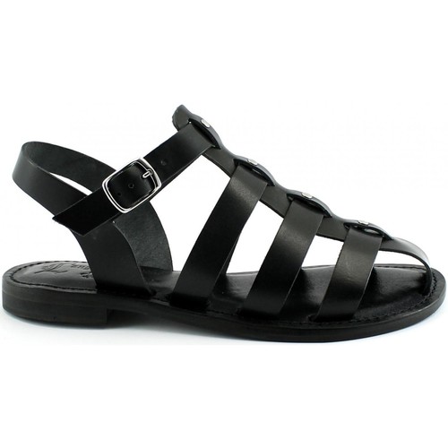 Zapatos Mujer Sandalias L'angolo Del Cuoio ANG-E22-9933-NE Negro