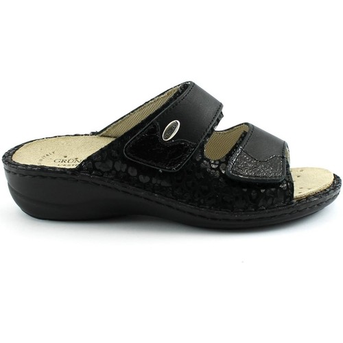 Zapatos Mujer Zuecos (Mules) Grunland GRU-ZAL-CE0671-NE Negro