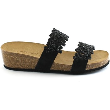 Zapatos Mujer Zuecos (Mules) Grunland GRU-ZAL-CB2476-NE Negro