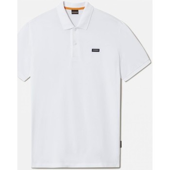 textil Hombre Tops y Camisetas Napapijri E-RHEMES NP0A4G2K-002 BRIGHT WHITE Blanco