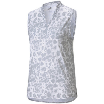 textil Mujer Tops y Camisetas Puma  Gris