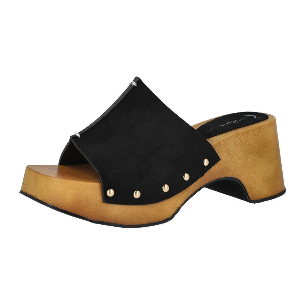 Zapatos Mujer Zuecos (Mules) Bubble Bobble LM5058 Negro