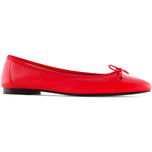 Zapatos Mujer Bailarinas-manoletinas Andypola Marta Rojo
