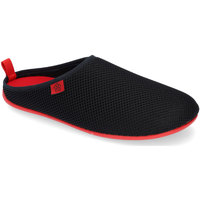 Zapatos Pantuflas Andres Machado DYNAMIC-R Negro y Rojo