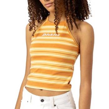 textil Mujer Camisas Dickies LYNNWOOD VEST W PALE B Naranja