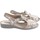 Zapatos Mujer Multideporte Muro Pies delicados señora  832 beig Blanco
