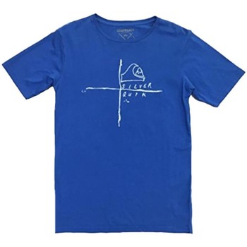 textil Niño Camisetas manga corta Quiksilver KMBJE972 Azul