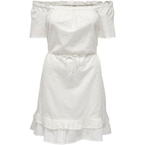 textil Mujer Vestidos Only 15251134 SANDY-CREME Beige