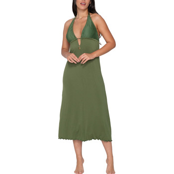 textil Mujer Vestidos Luna Vestido largo de verano Scarlet  Splendida Verde