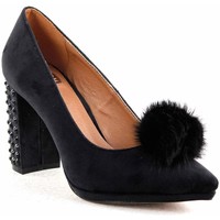 Zapatos Mujer Zapatos de tacón Eferri Zapato de fiesta Rabbit Negro