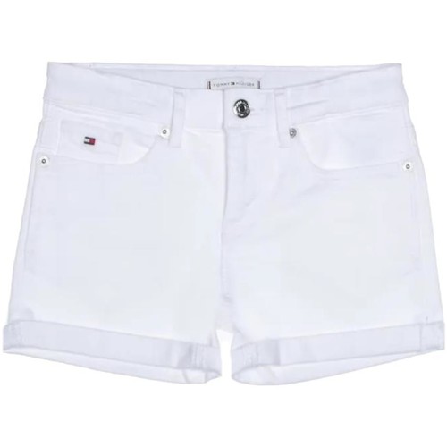textil Niña Shorts / Bermudas Tommy Hilfiger KG0KG04369 Blanco