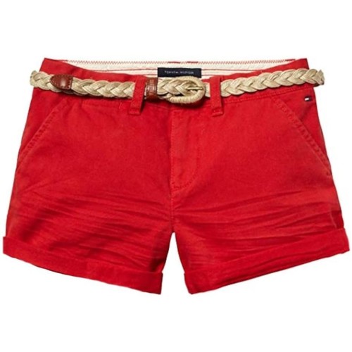 textil Niña Shorts / Bermudas Tommy Hilfiger EX57112323 Rojo