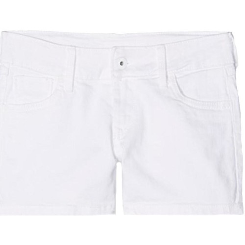 textil Niña Shorts / Bermudas Pepe jeans PG800381V76 Blanco