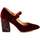 Zapatos Mujer Zapatos de tacón Eferri Zapato de fiesta Moriles Burdeo