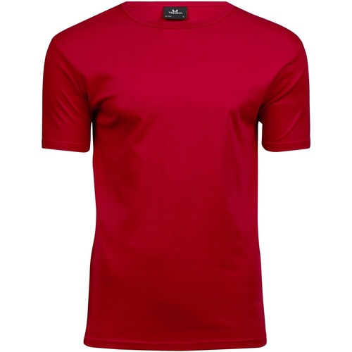 textil Hombre Camisetas manga corta Tee Jays Interlock Rojo