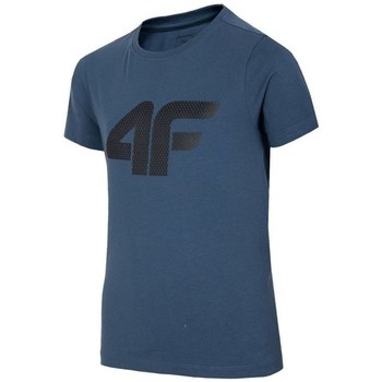 textil Niño Camisetas manga corta 4F JTSM002 Azul marino