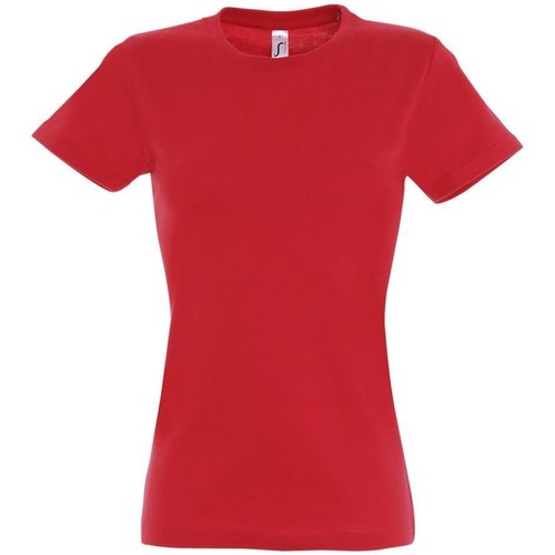 textil Mujer Camisetas manga corta Sols IMPERIAL WOMEN - CAMISETA MUJER Rojo
