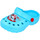 Zapatos Niño Zuecos (Clogs) Bubble Bobble MDPW14355 Azul