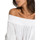 textil Mujer Tops / Blusas Lascana Top con hombros descubiertos Summer Kapsel Blanco