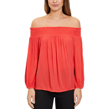 textil Mujer Tops / Blusas Lascana Top con hombros descubiertos Summer Kapsel Rojo