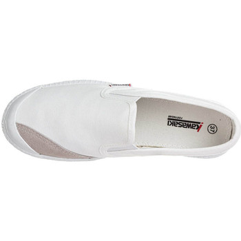 Kawasaki Slip On Canvas Shoe K212437 1002 White Blanco