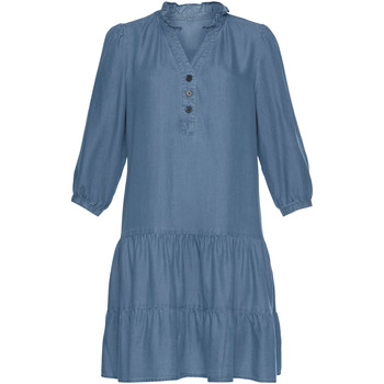 textil Mujer Vestidos Lascana Vestido de verano con mangas tres cuartos French Summer Azul