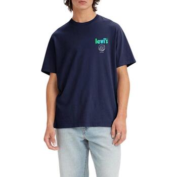 textil Hombre Camisetas manga corta Levi's SS RELAXED FIT TEE SURF CLUB N Azul