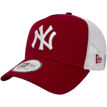 Accesorios textil Mujer Gorra New-Era New York Yankees MLB Clean Cap Rojo