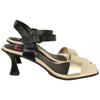 Zapatos Mujer Botas Lolas sandalia combina con pulsera taco 6 cm Oro