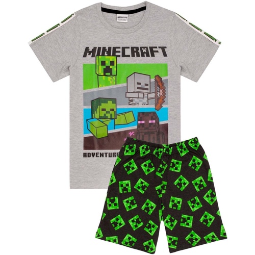 textil Niño Pijama Minecraft NS6755 Negro