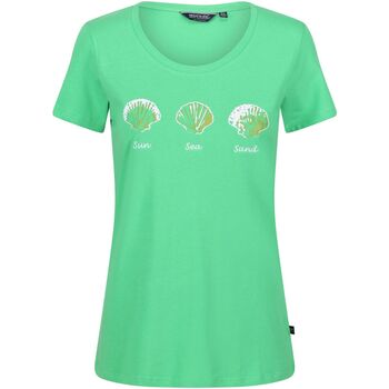 textil Mujer Camisetas manga larga Regatta Filandra VI Verde
