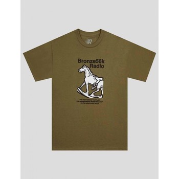 textil Hombre Camisetas manga corta Bronze 56K CAMISETA  SILVER STATION TEE MILITARY GREEN Verde