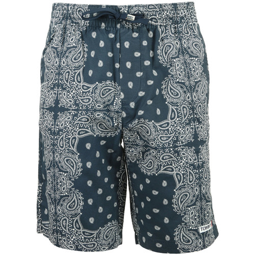 textil Hombre Shorts / Bermudas Tommy Hilfiger Bandana Print Short Azul