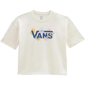 textil Mujer Camisetas manga corta Vans VN0A5LCKFS81 Blanco