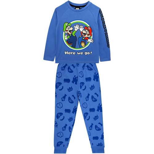 textil Niño Pijama Super Mario NS6727 Verde