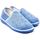 Zapatos Mujer Zapatillas bajas Berevere V0040 Azul