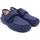 Zapatos Hombre Zapatillas bajas Berevere V2170 Azul
