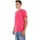 textil Hombre Camisetas manga corta Fred Mello FM22S04TG Rosa