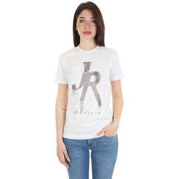 textil Mujer Camisetas manga corta John Richmond RWP22182TS Blanco